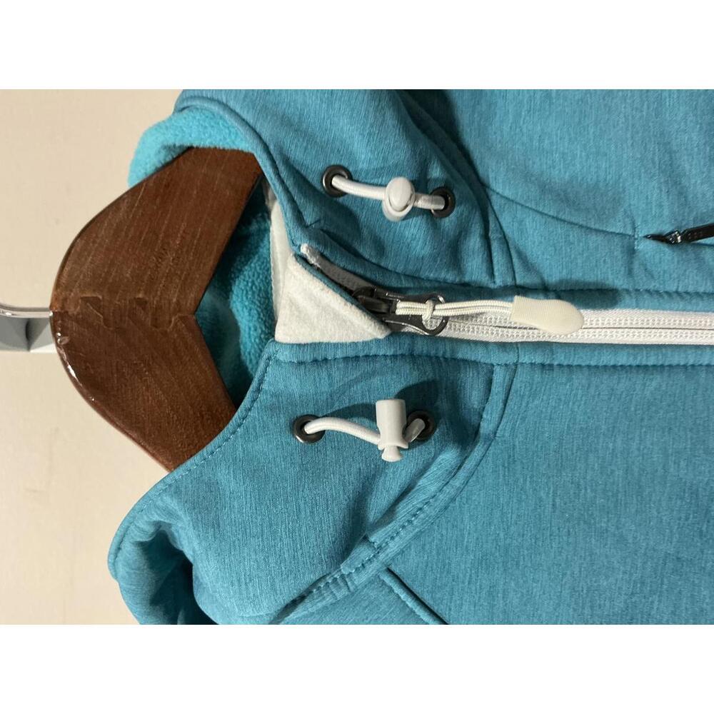 Kirkland Women's Hooded Jacket in Teal Blue, Medium - Picture 2 of 6